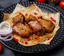 Свиной шашлык из мякоти по-армянскому маринаду 