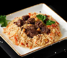 Плов с говядиной 