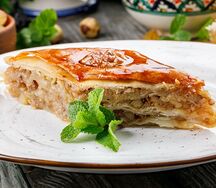 Пахлава Домашняя с мёдом