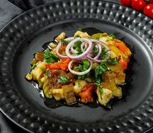 Овощи на мангале по-армянски 