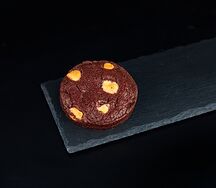 Печенье черничное с белым шоколадом