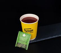 Напиток Клюква-можжевельник с зелёным чаем