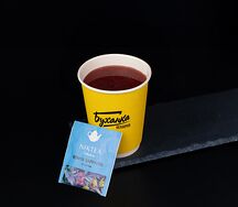 Напиток Клюква-можжевельник с чёрным чаем