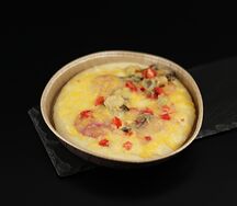 Лепешка Неаполитано с салями