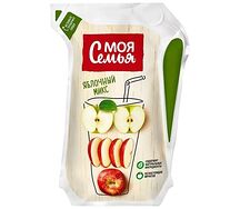 Сок Моя семья со вкусом яблока