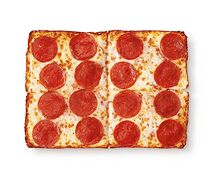 Пицца Детройт deep dish Пепперони