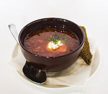 Борщ с говядиной