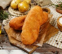 Пирожок жареный с картошкой