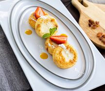 Сырники с изюмом