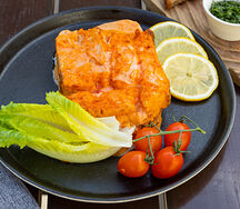 Филе трески с овощами