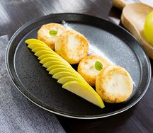 Сырники с яблоком