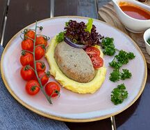 Котлеты из говядины с картофельным пюре