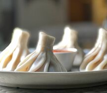 Хинкали с бараниной