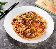 Вок с говядиной