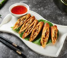 Спринг роллы с курицей