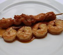 Якитори с курицей