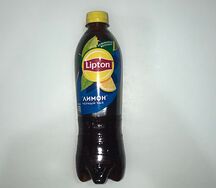Lipton черный чай Лимон