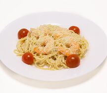 Паста с креветками
