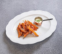 Батат фри с пармезаном