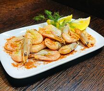 Креветки отварные