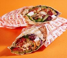 Донер с курицей в лаваше