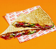 Донер от шефа с курицей и сыром