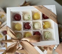 Корпусные конфеты Дубай, карамель, лайм