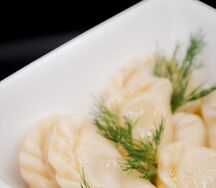 Вареники с картофелем и грибами