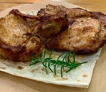 Шашлык из свиной корейки 