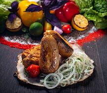 Картофель на мангале 