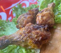 Шашлык из куриной голени