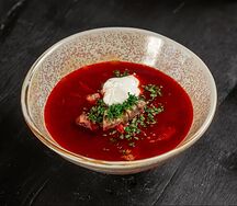 Борщ с говядиной