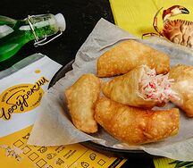 Чебурекми со снежным крабом