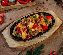 Жаркое с курицей