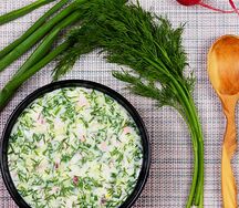Окрошка по-кавказски