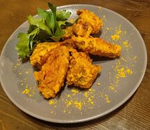 Острые хрустящие куриные крылышки
