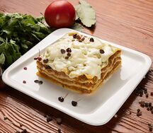 Лазанья Болоньезе с цукини 