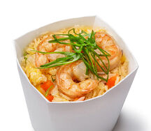 Wok с креветкой