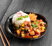 Ком Бо с белым рисом