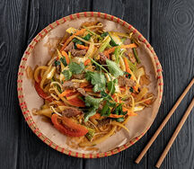 Жареная лапша Фо Сао Бо