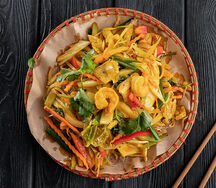 Жареная лапша Фо сао хай сан