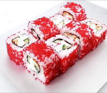 Калифорния с угрем
