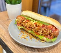 Хот-дог с курицей