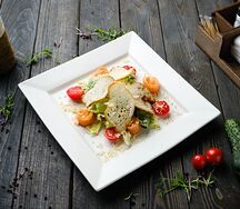 Цезарь с семгой