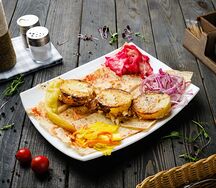 Картофель с салом