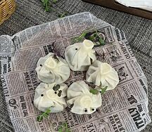 Хинкали с бараниной и говядиной 