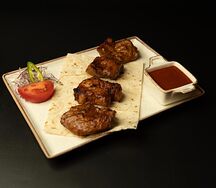 Шашлык из бараньей мякоти