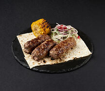 Люля-кебаб из свинины и говядины