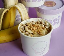 Банановый пудинг