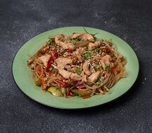 Фунчоза с курицей